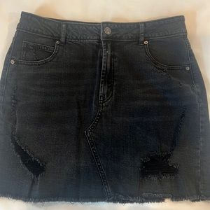 Wild Fable Jean Skirt